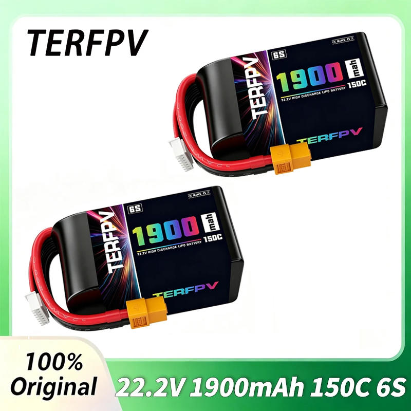 Drone Racing Battery - 1/2 шт. аккумулятор TERFPV Lipo 6S
