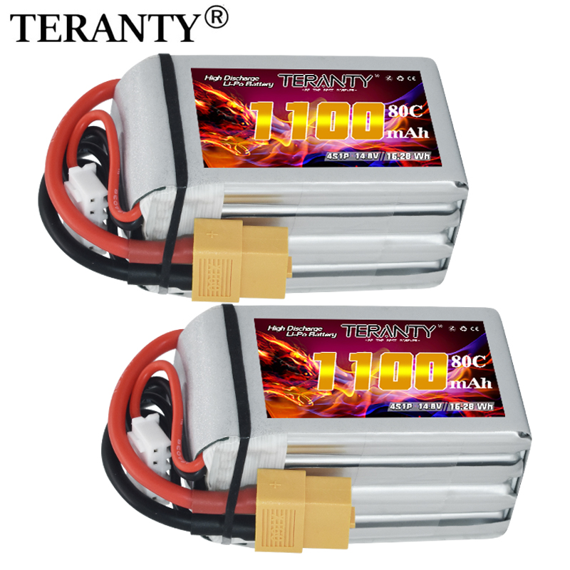 Drone Racing Battery - Аккумулятор LiPo TERANTY 4S 1100 мАч