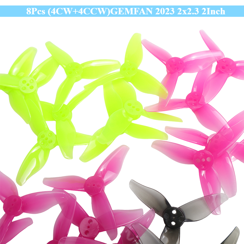 8 шт. (4CW+4CCW) GEMFAN 2023 2 – обзор и цена Drone Racing Gate